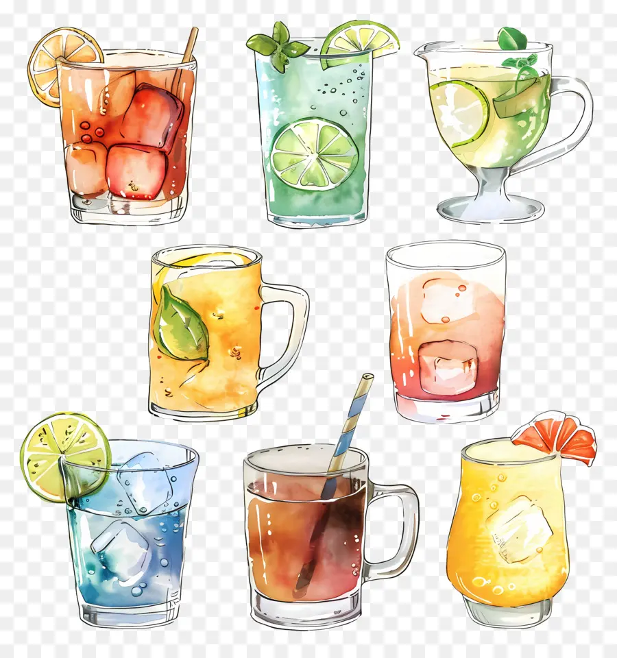 Beverages，Cocktails PNG