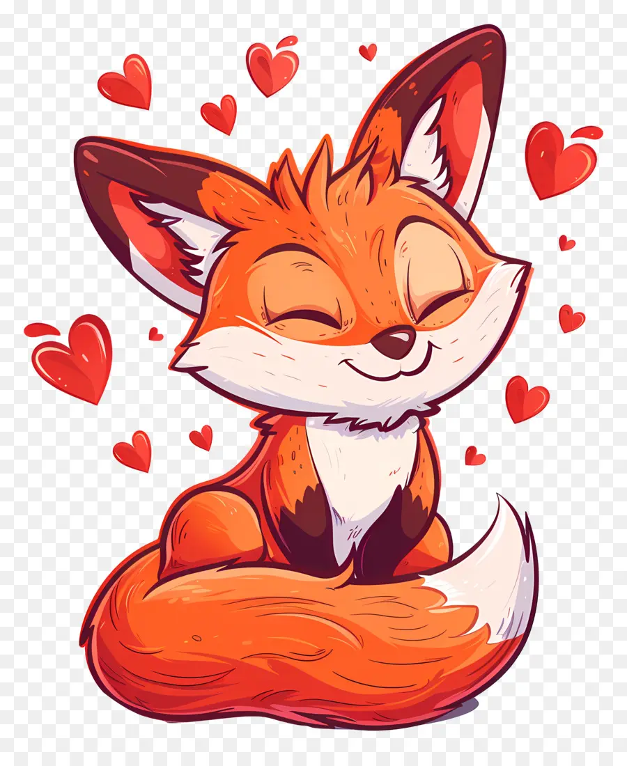 Fox No Amor，Raposa Vermelha PNG