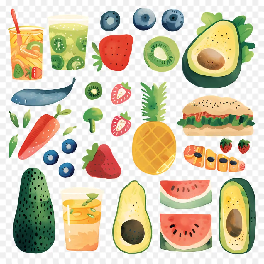 Alimentos，Fruits PNG