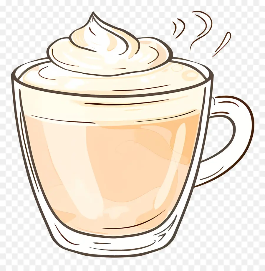 Cappuccino，Cacau Quente PNG