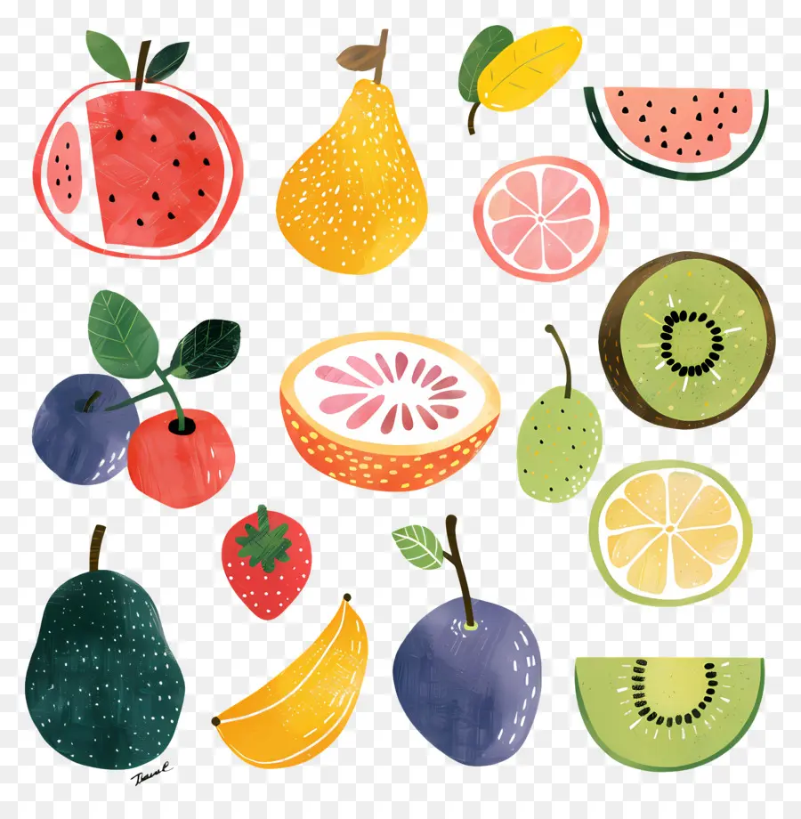 Fruits，Frutas PNG