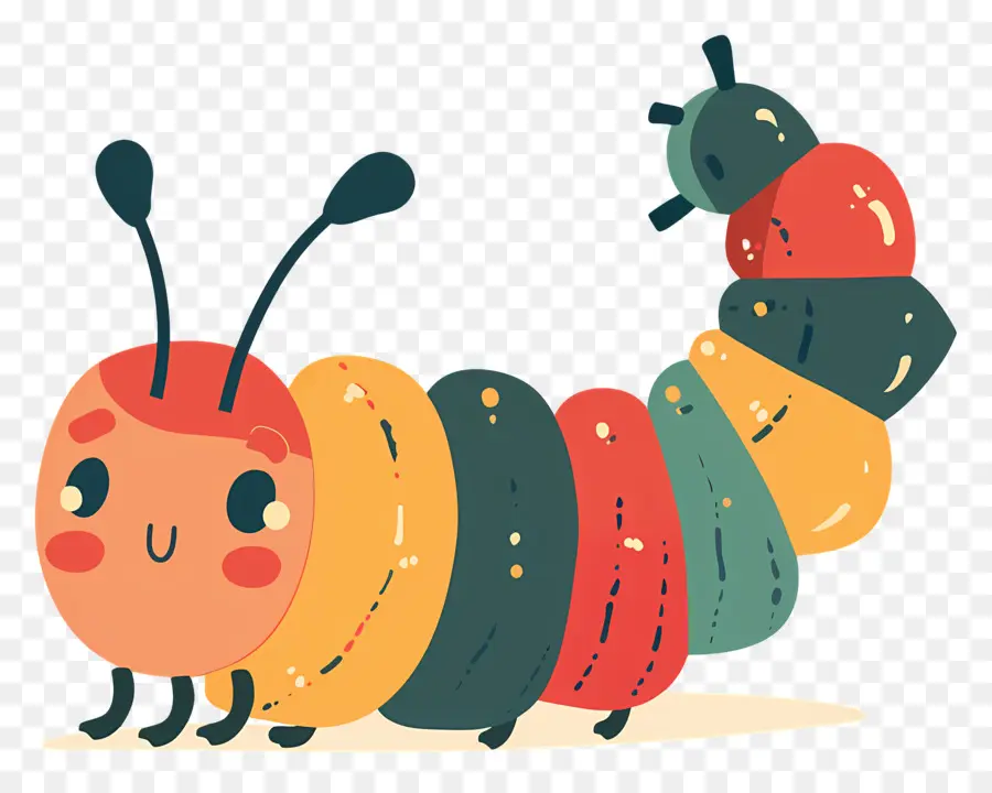 Caterpillar，Cartoon Worm PNG