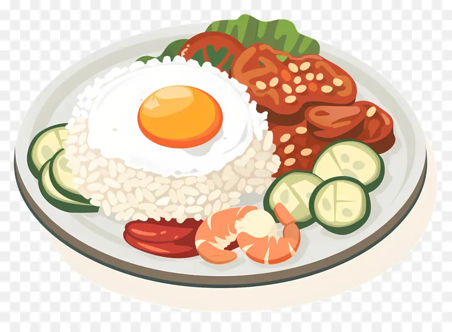 Nasi Lemak，Alimentos PNG