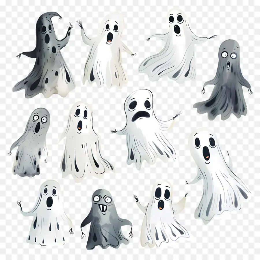 Fantasmas，Figuras Fantasmagóricas PNG