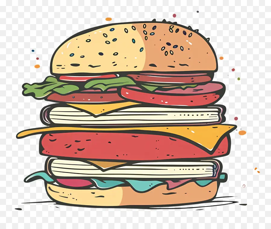 Hamburger，Comida Rápida PNG