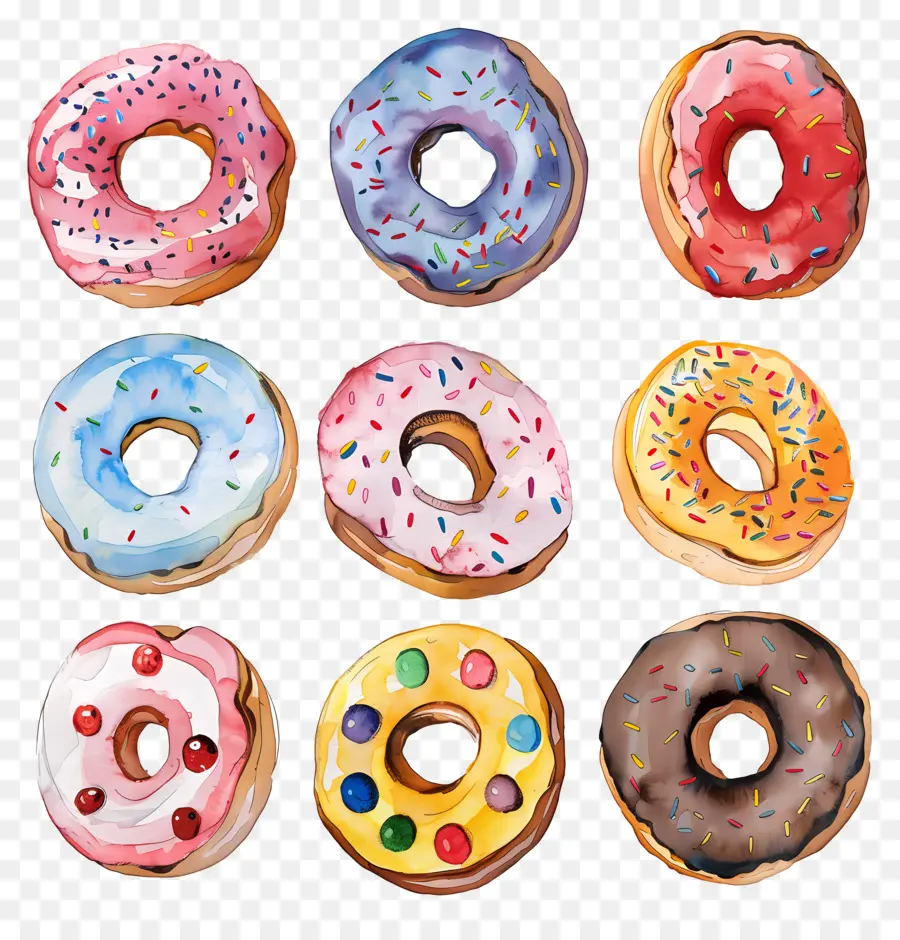 Donut，Doughnuts PNG