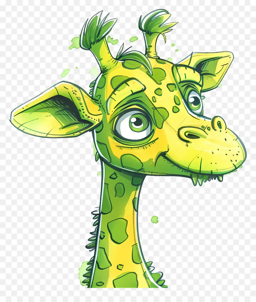 Cartoon Girafa，Girafa PNG