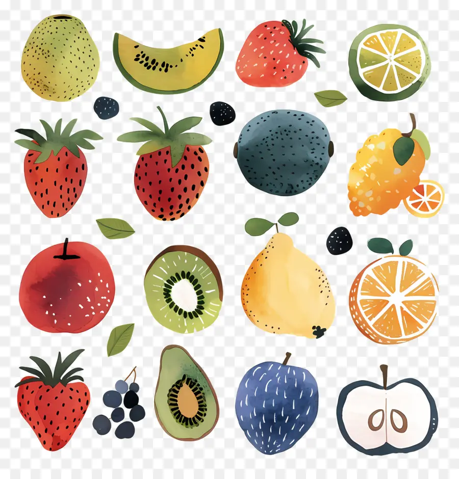 Fruits，Frutas PNG