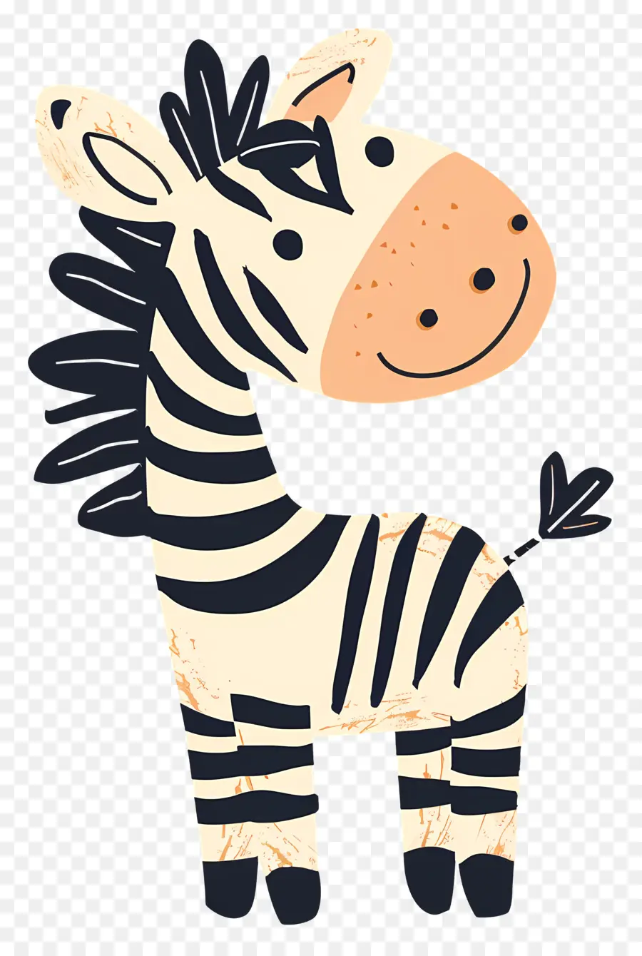 Zebra，Cartoon PNG