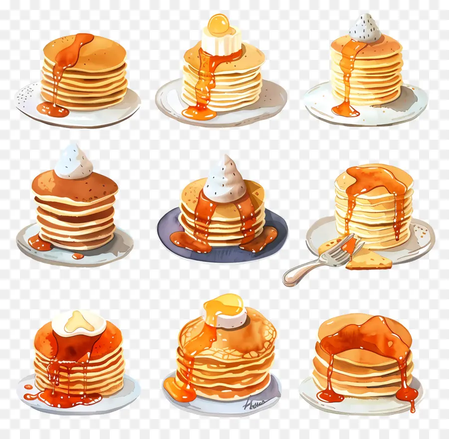 Pancake，Panquecas PNG