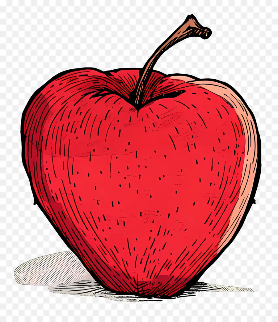 Desenho Animado Da Apple，A Red Apple PNG