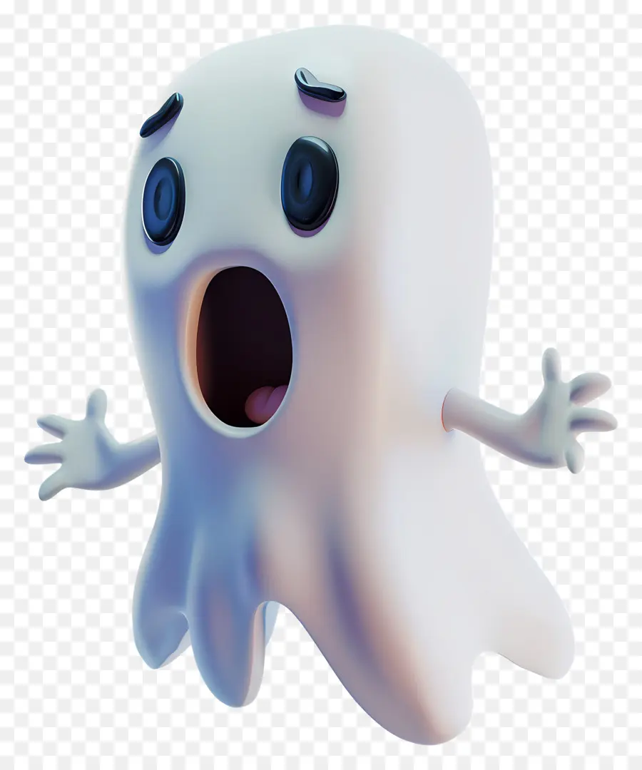 3d Fantasma Assustada，Ghost PNG