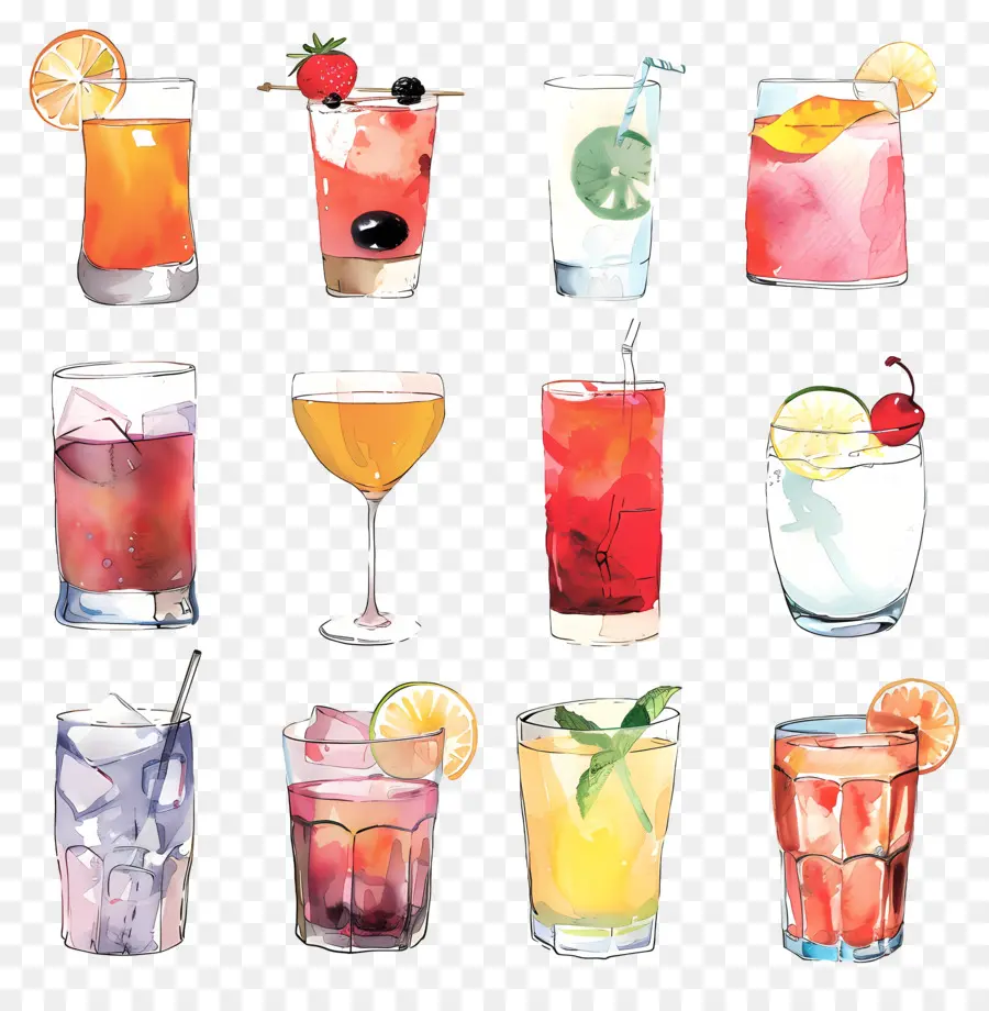 Beverages，Cocktails PNG