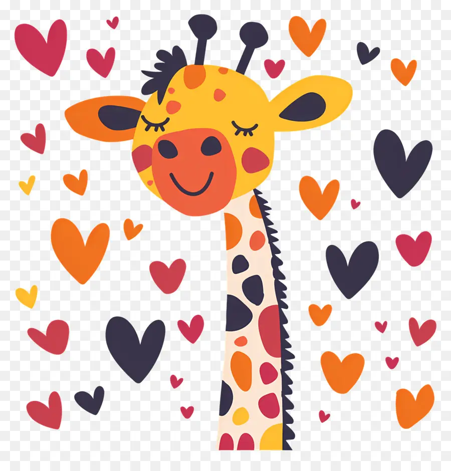 Girafa，Cartoon PNG