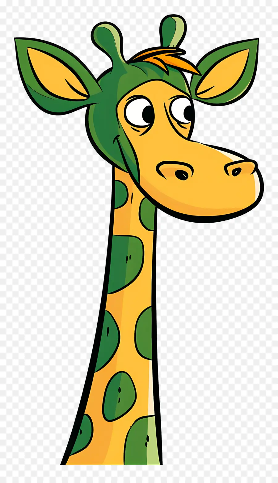 Cartoon Girafa，Girafa PNG