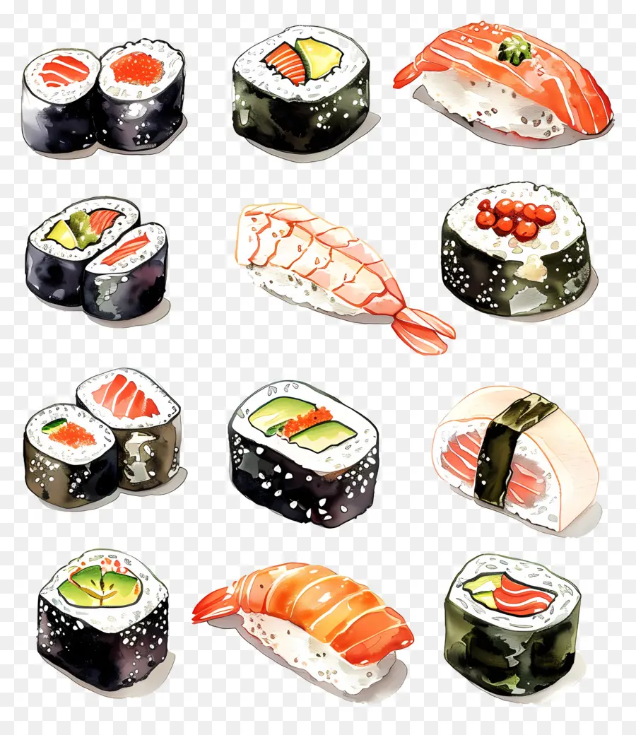 Sushi，Sashimi PNG