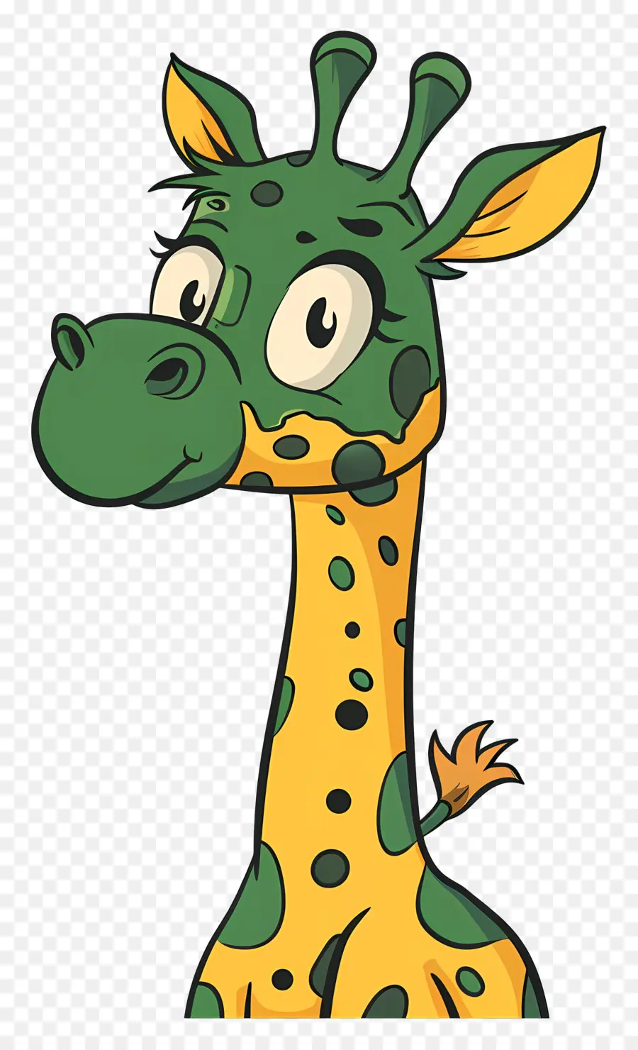 Cartoon Girafa，Girafa PNG