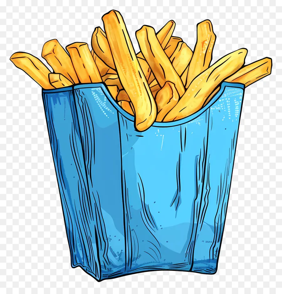 Batatas Fritas，Comida Rápida PNG