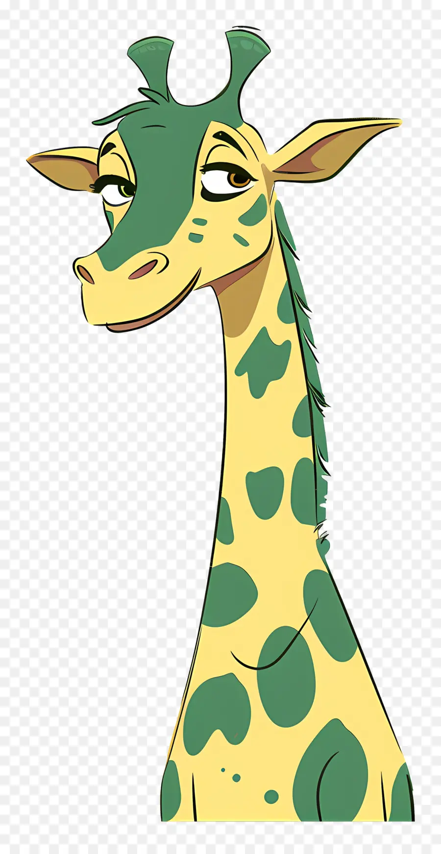 Cartoon Girafa，Girafa PNG