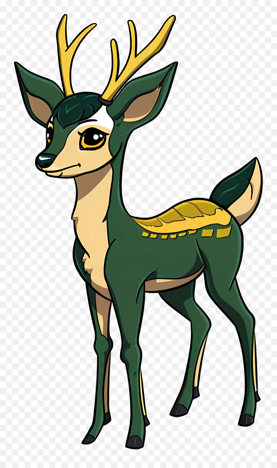 Cartoon Veado，Deer PNG