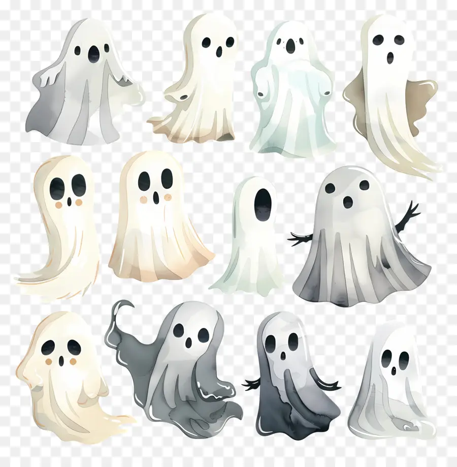 Fantasmas，Assustador PNG