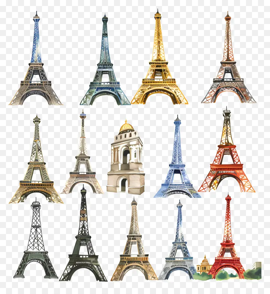 Torre Eiffel，Paris PNG