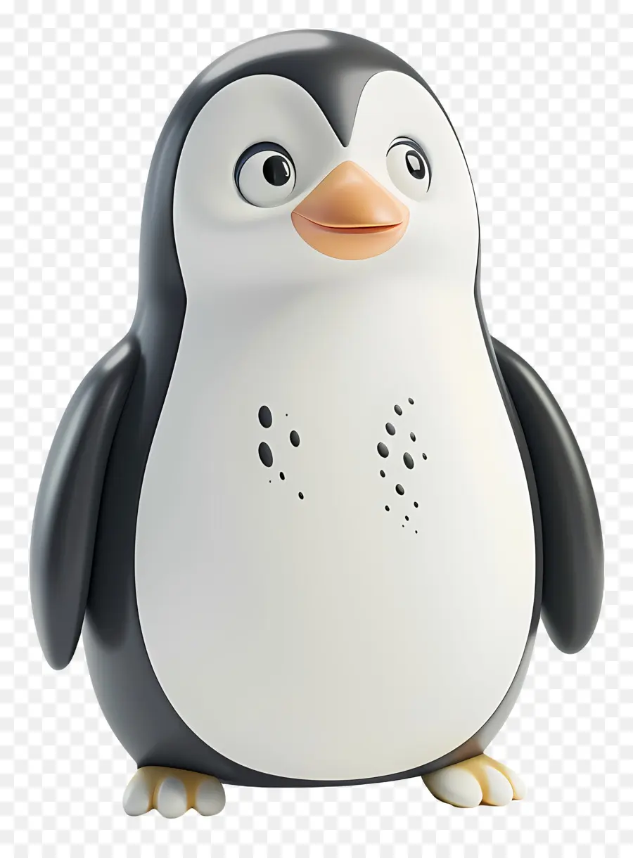 3d Little Penguin，Penguin PNG