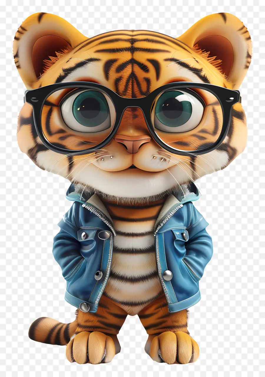 3d Tiger，Tigre PNG