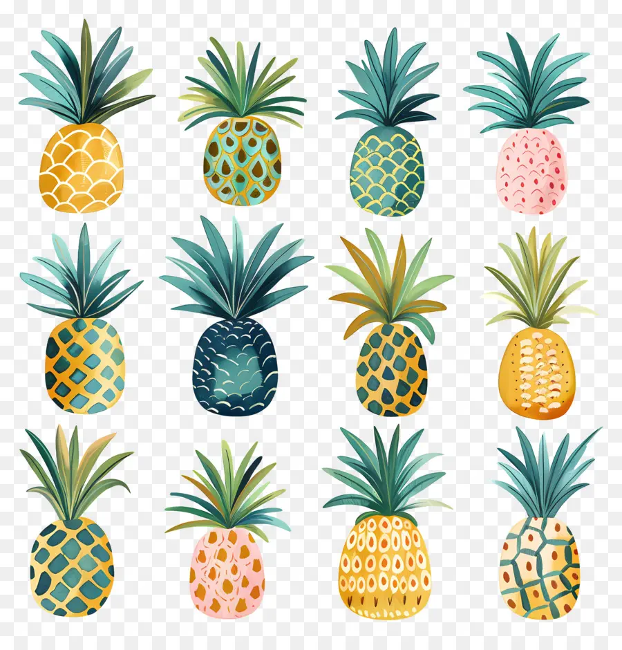 Pineapples，Cole PNG