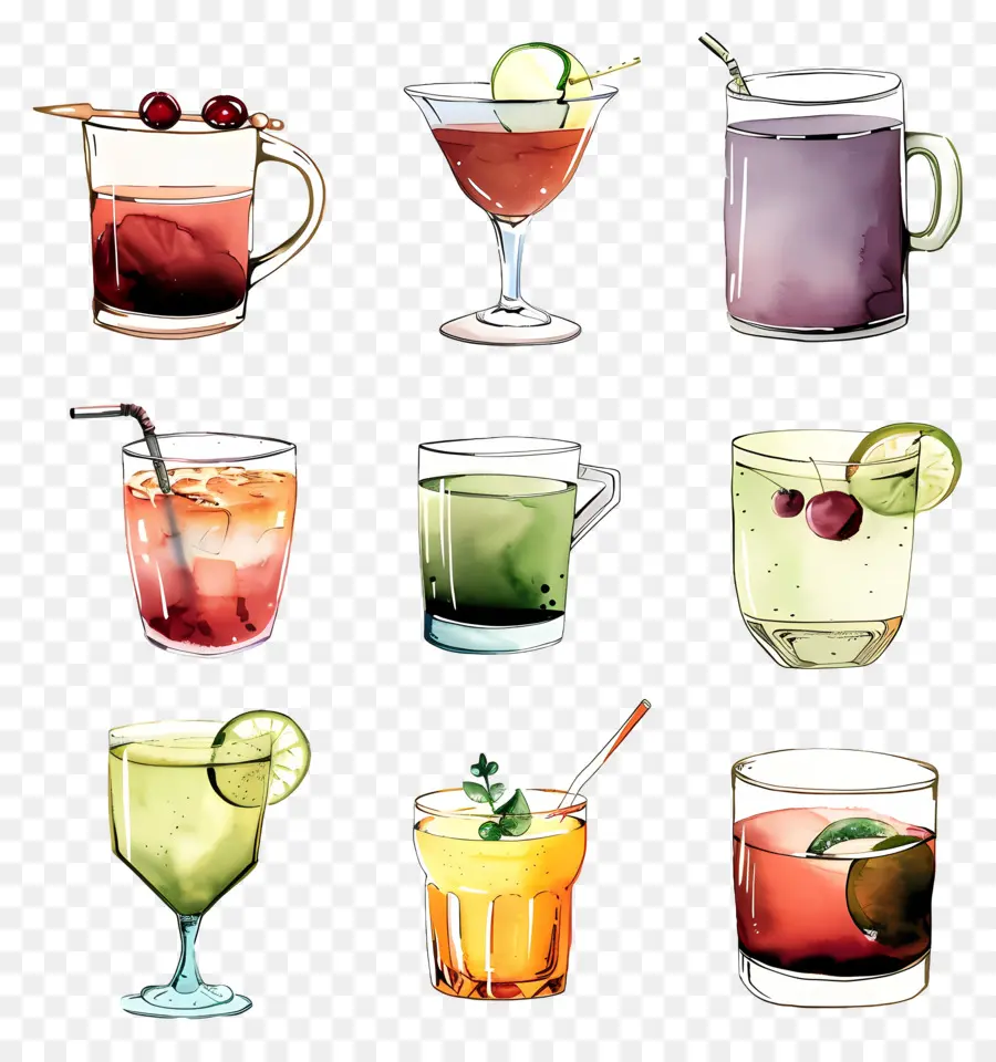 Beverages，Cocktails PNG