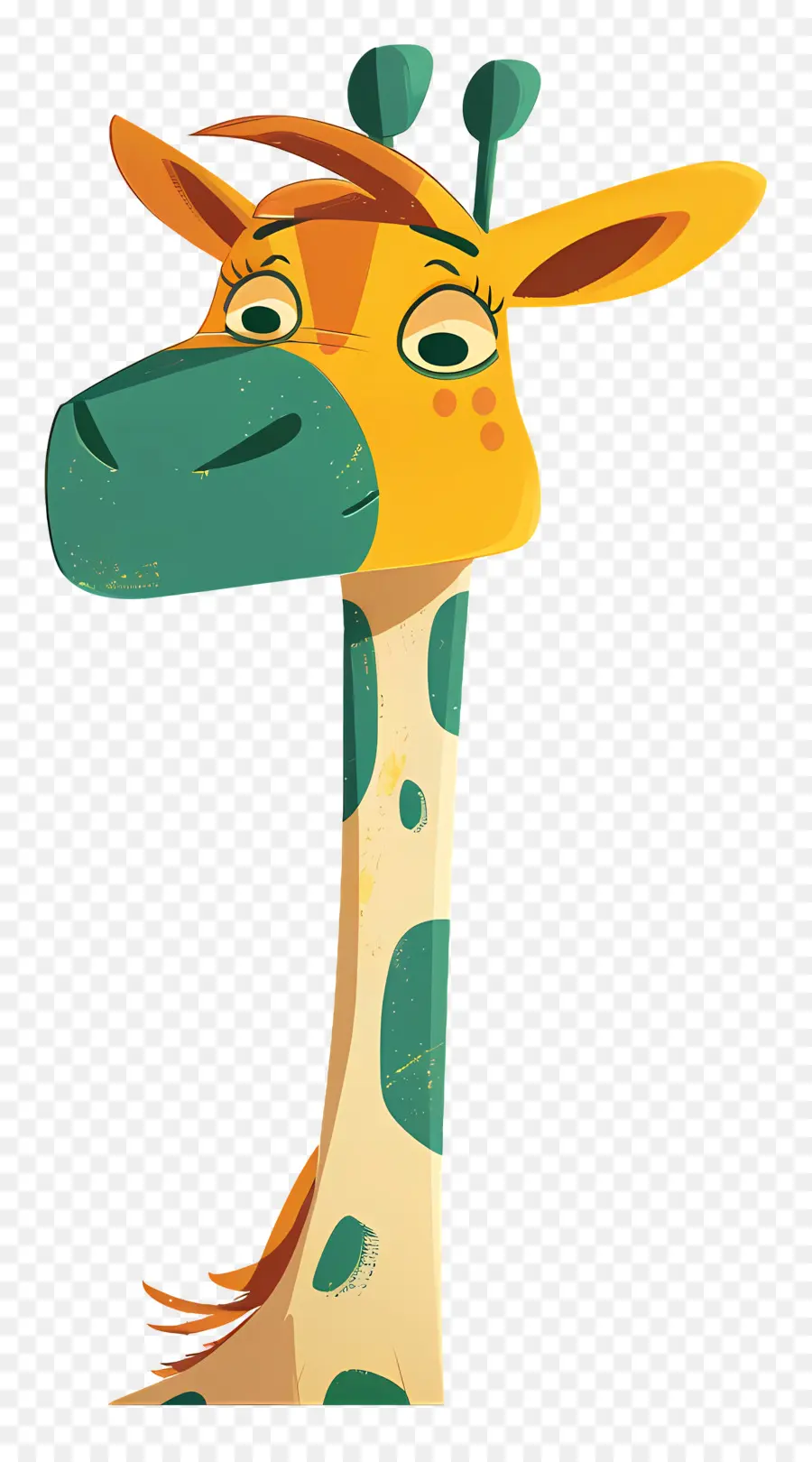 Cartoon Girafa，Girafa PNG