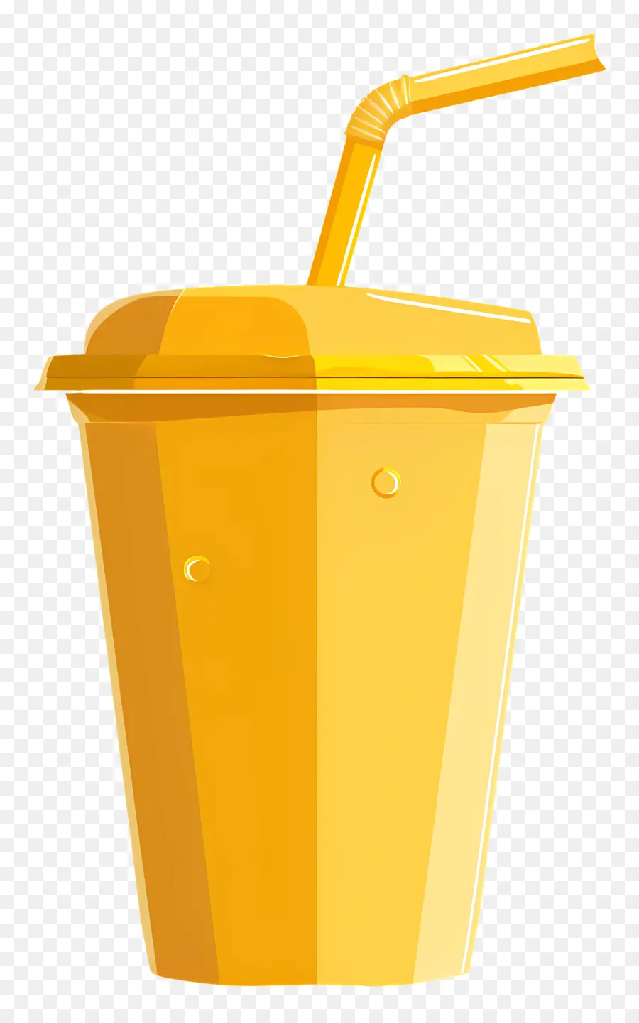 Copo Descartável，Copo De Plástico Amarelo PNG