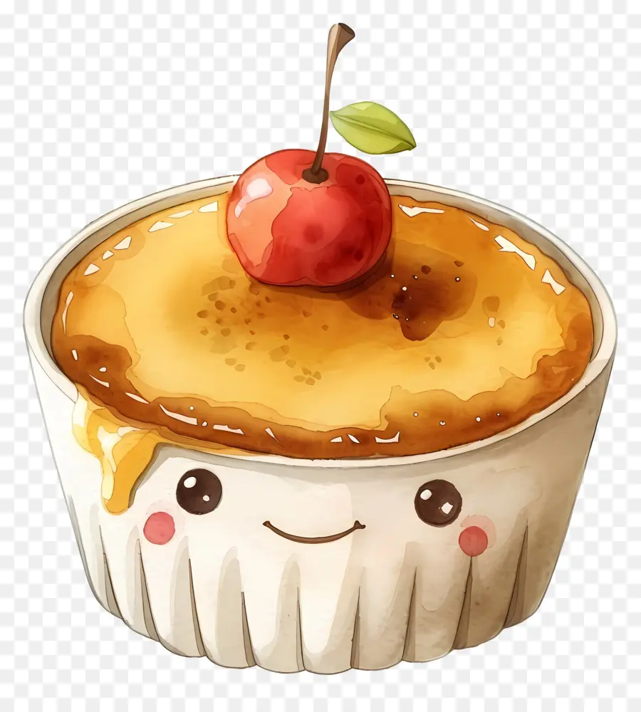 Crème Brûlée，Fondant De Chocolate PNG