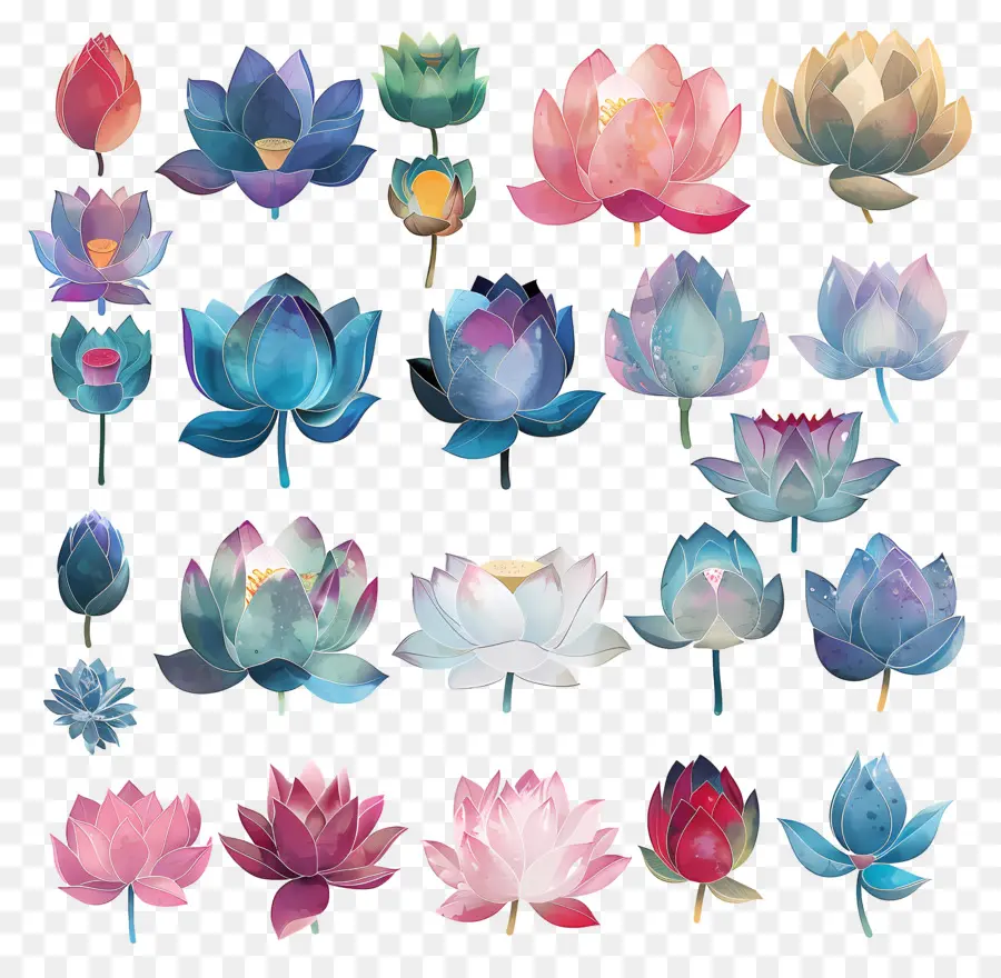 Lotus，Flor De Lótus PNG