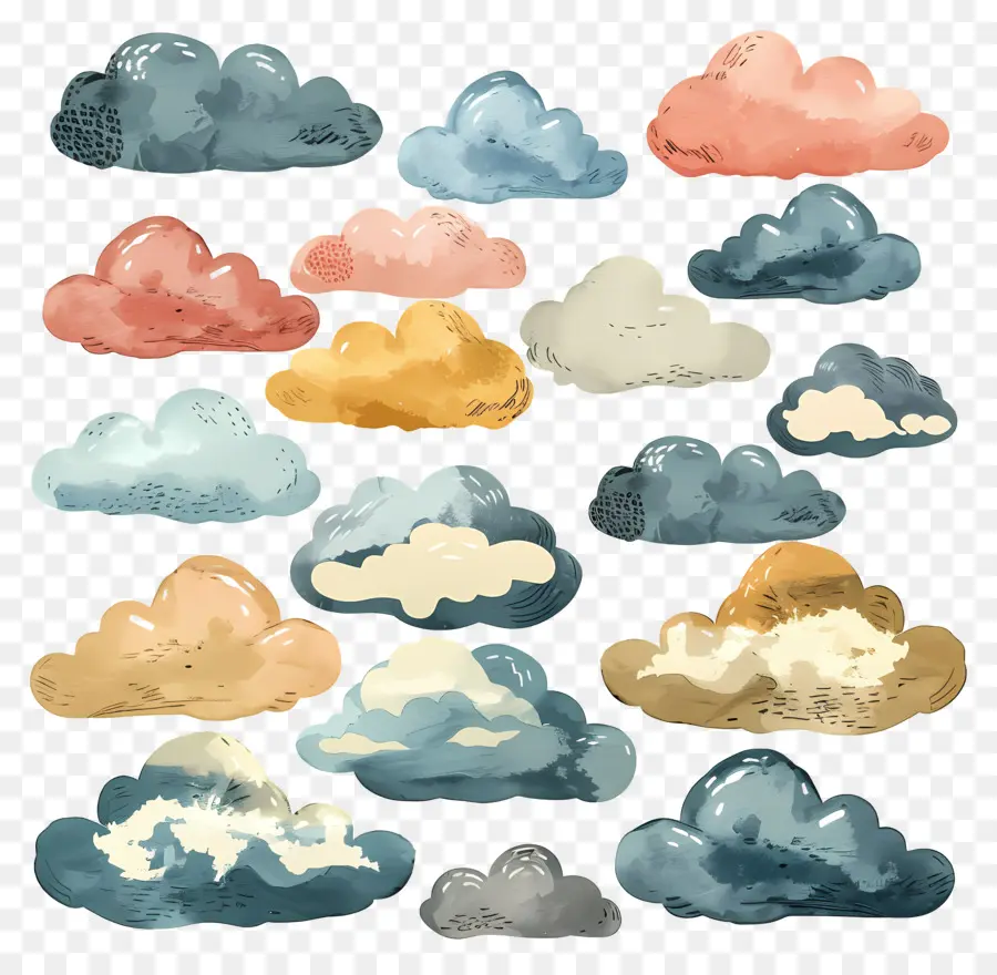 Nuvem，Nuvens PNG