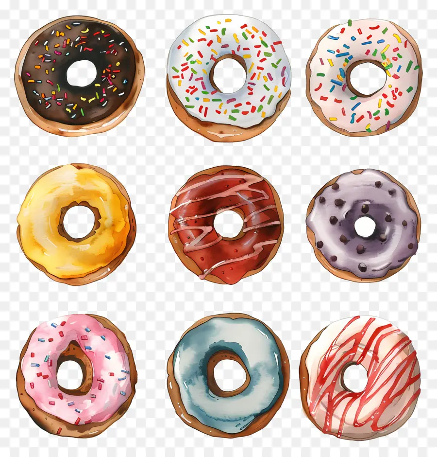 Donut，Doughnuts PNG