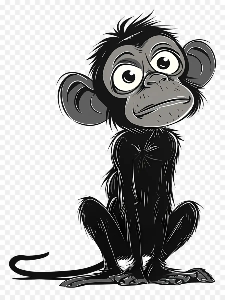 Cartoon Macaco，Macaco PNG