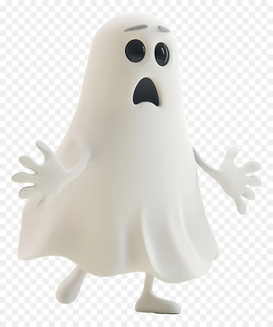 3d Fantasma Assustada，Ghost PNG