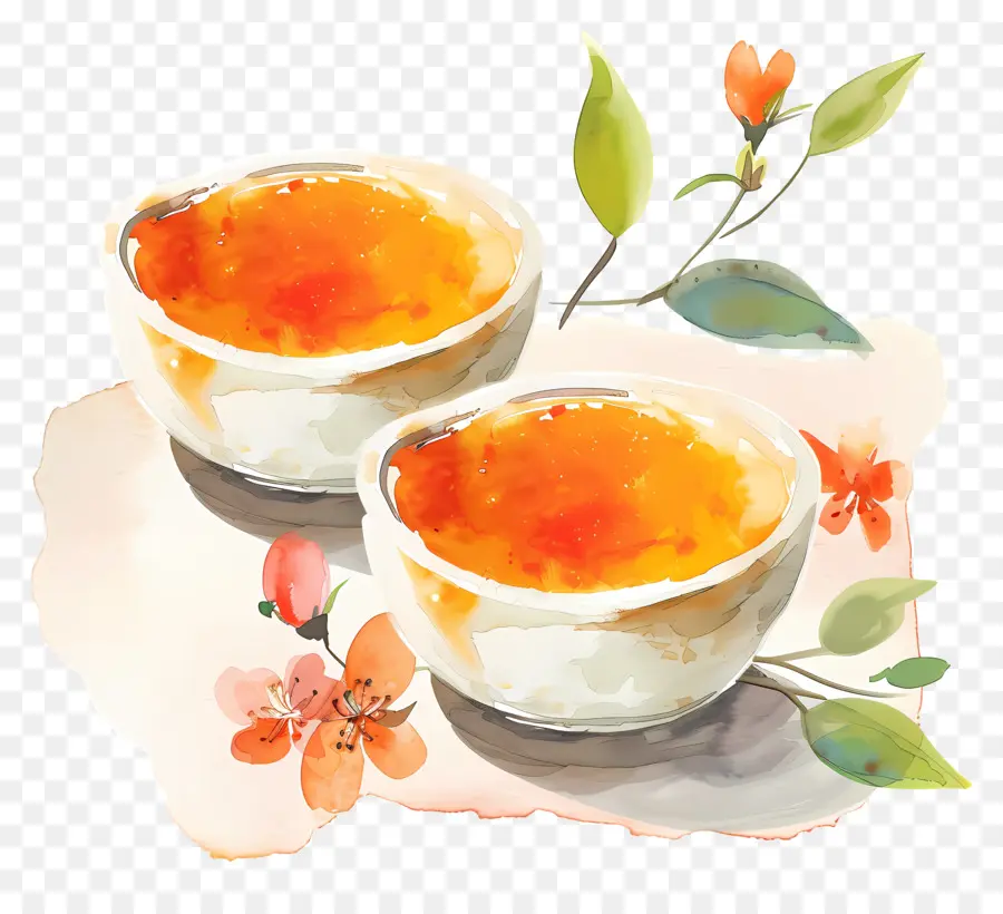 Crème Brûlée，Sopa PNG