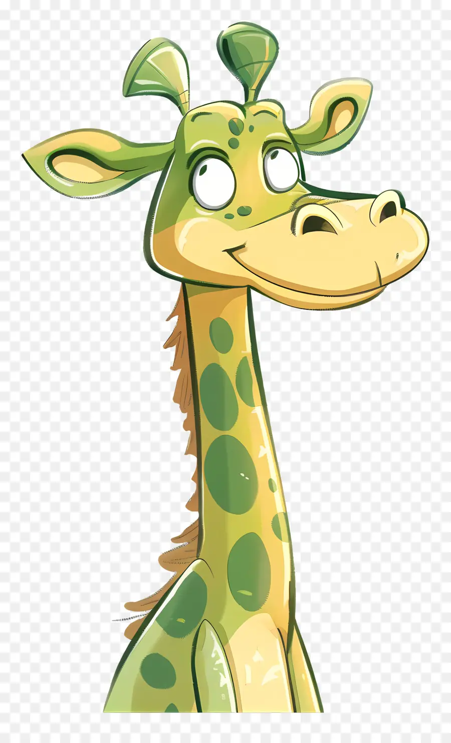 Cartoon Girafa，Girafa PNG