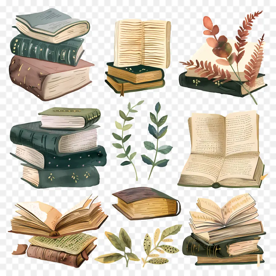 Livros，Literatura PNG