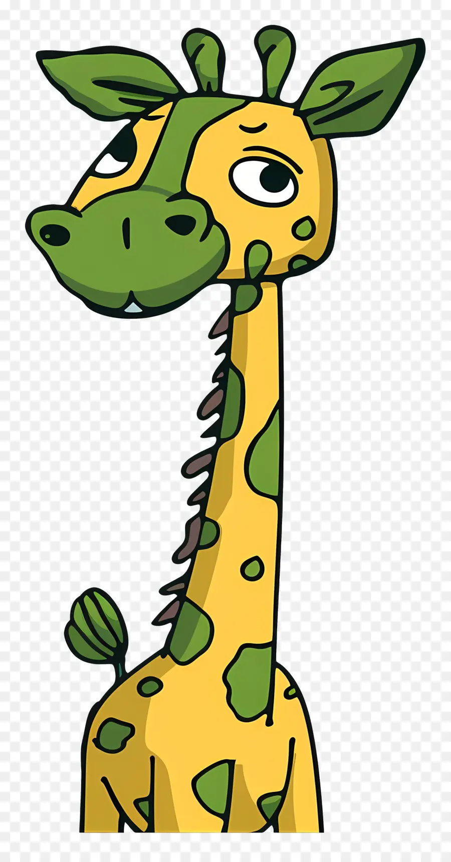 Cartoon Girafa，Girafa PNG