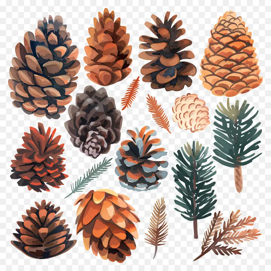 Pinecone，Pinhas PNG