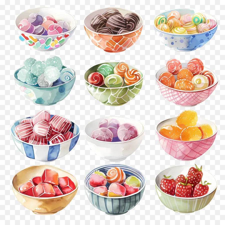 Uma Tigela De Doces，Candy PNG