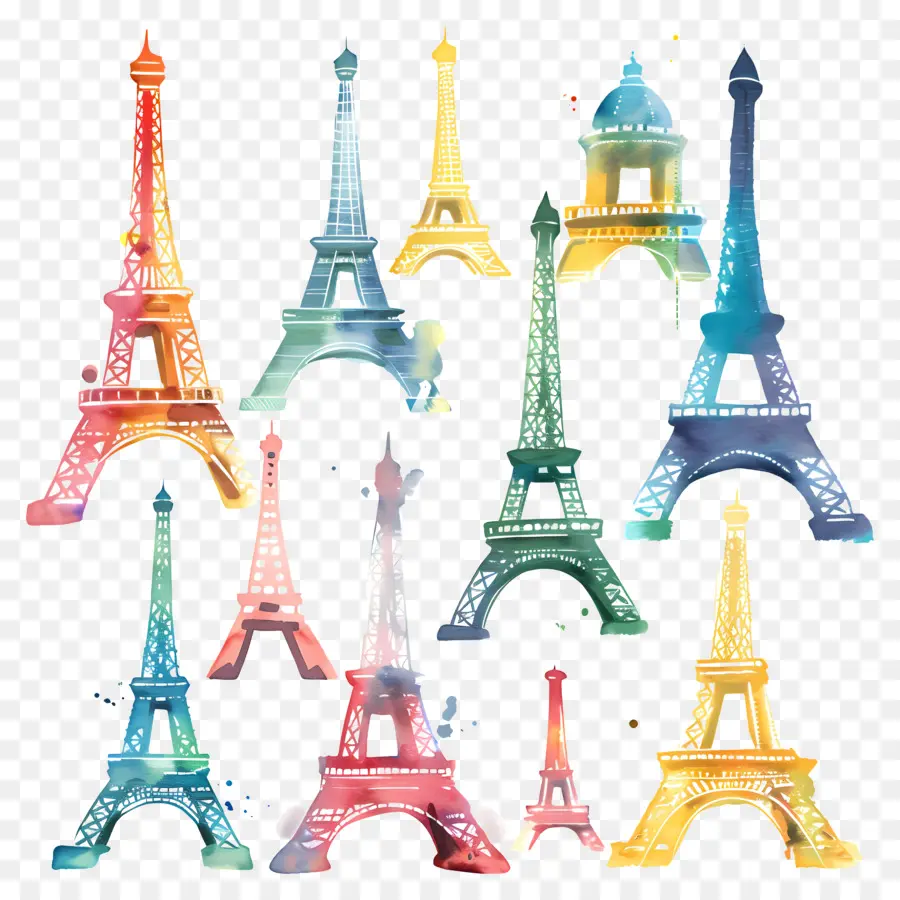 Torre Eiffel，Paris PNG