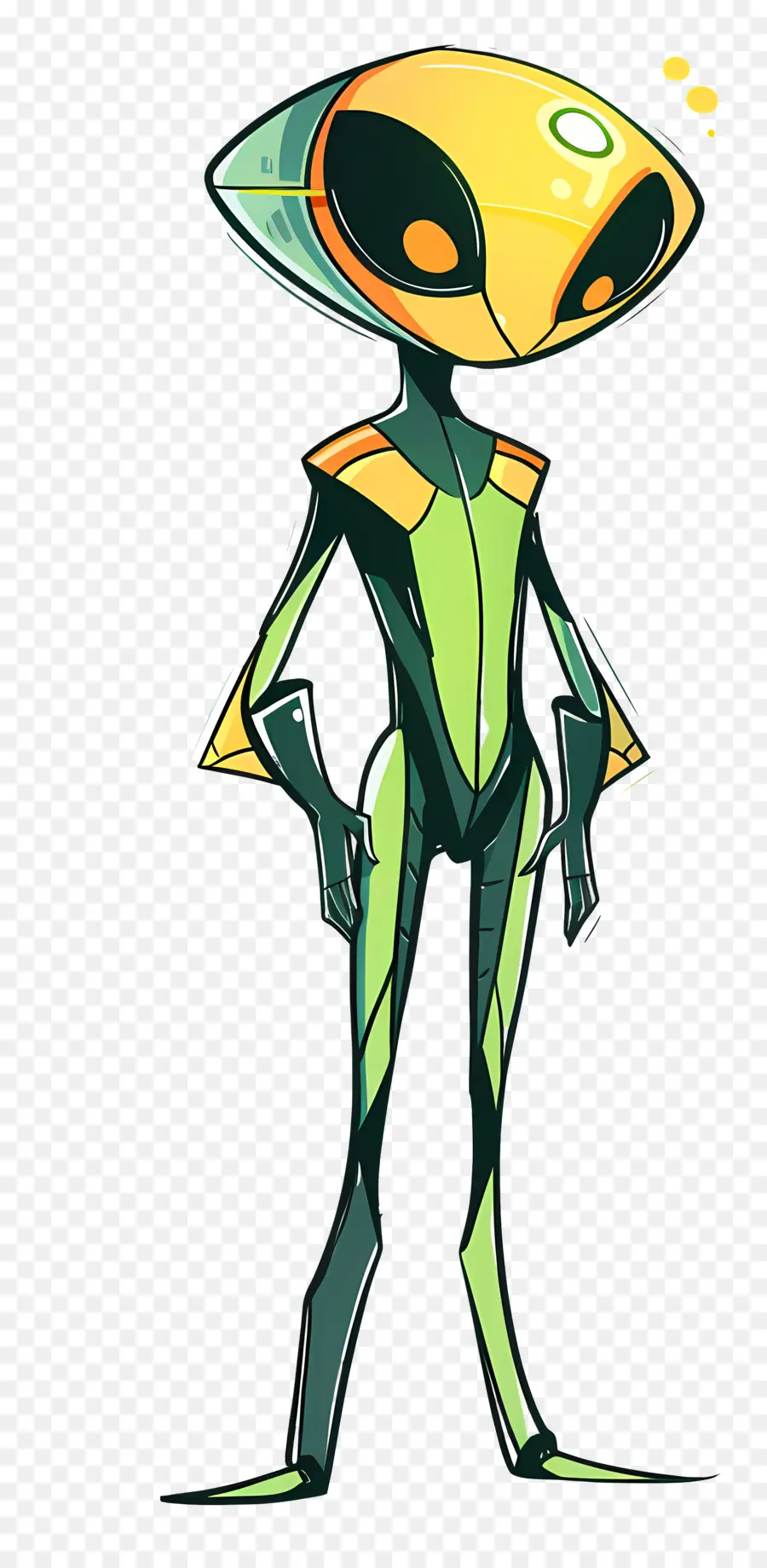 Cartoon Alienígena，Personagem De Desenho Animado PNG