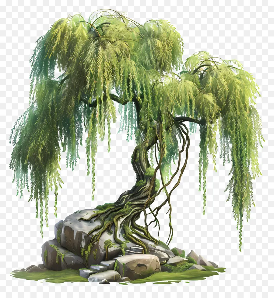 Salgueiro，Weeping Willow Tree PNG