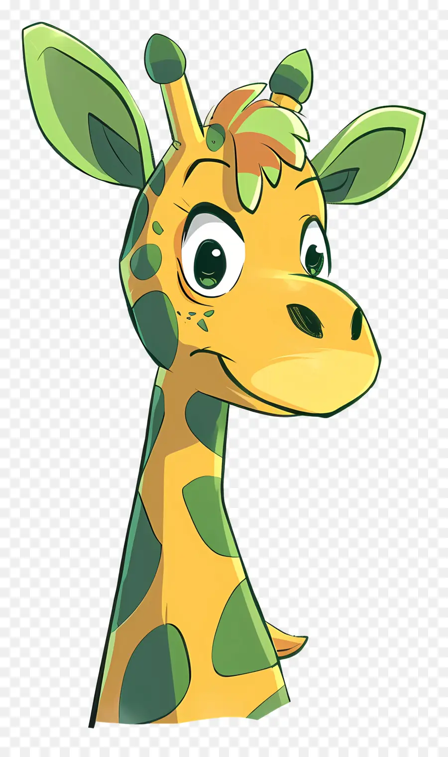 Cartoon Girafa，Girafa PNG