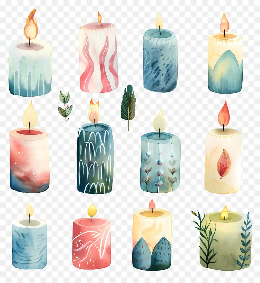 Velas，Chama PNG