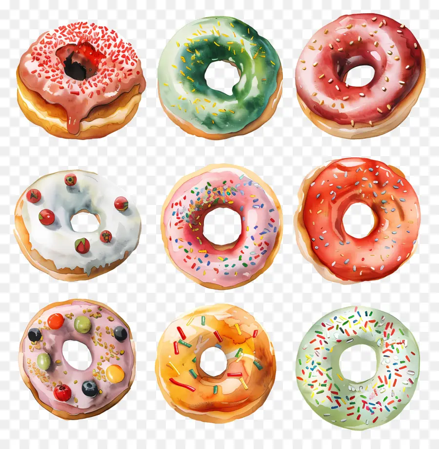 Donut，Doughnuts PNG